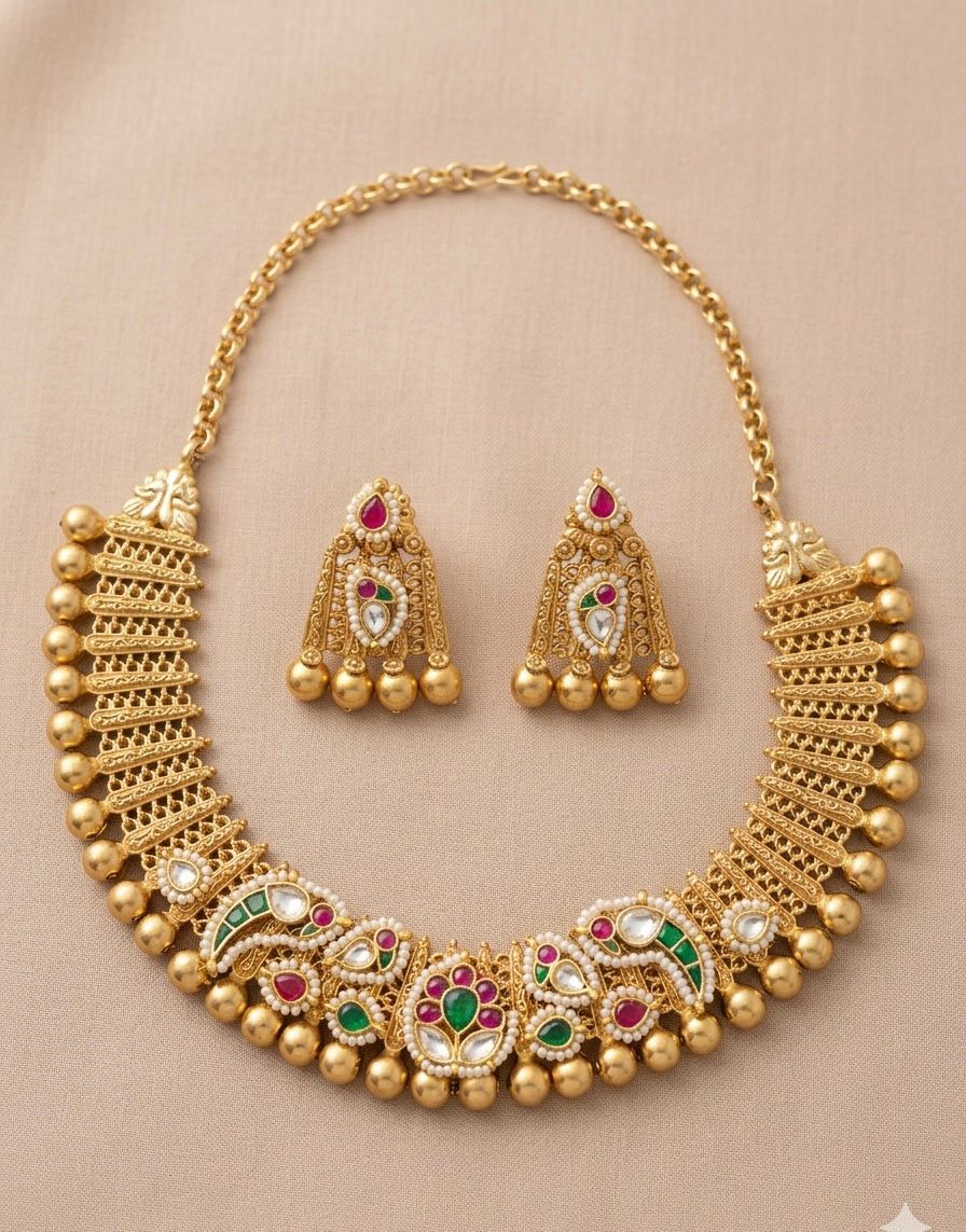 Bridal Gold Choker